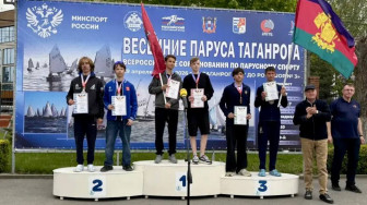 Завершились Всероссийские соревнования по парусному спорту «Весенние паруса Таганрога»